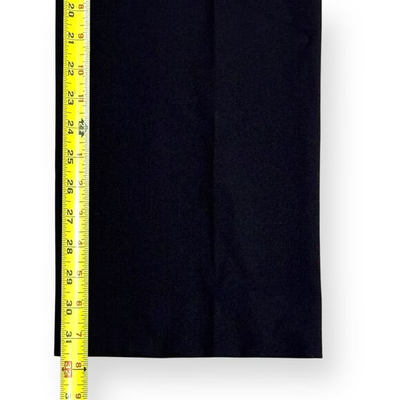 Piazza Sempione Italy Black Wool Marilyn Wide Leg Women 46 IT/US Size 10 Pants - Picture 9 of 10